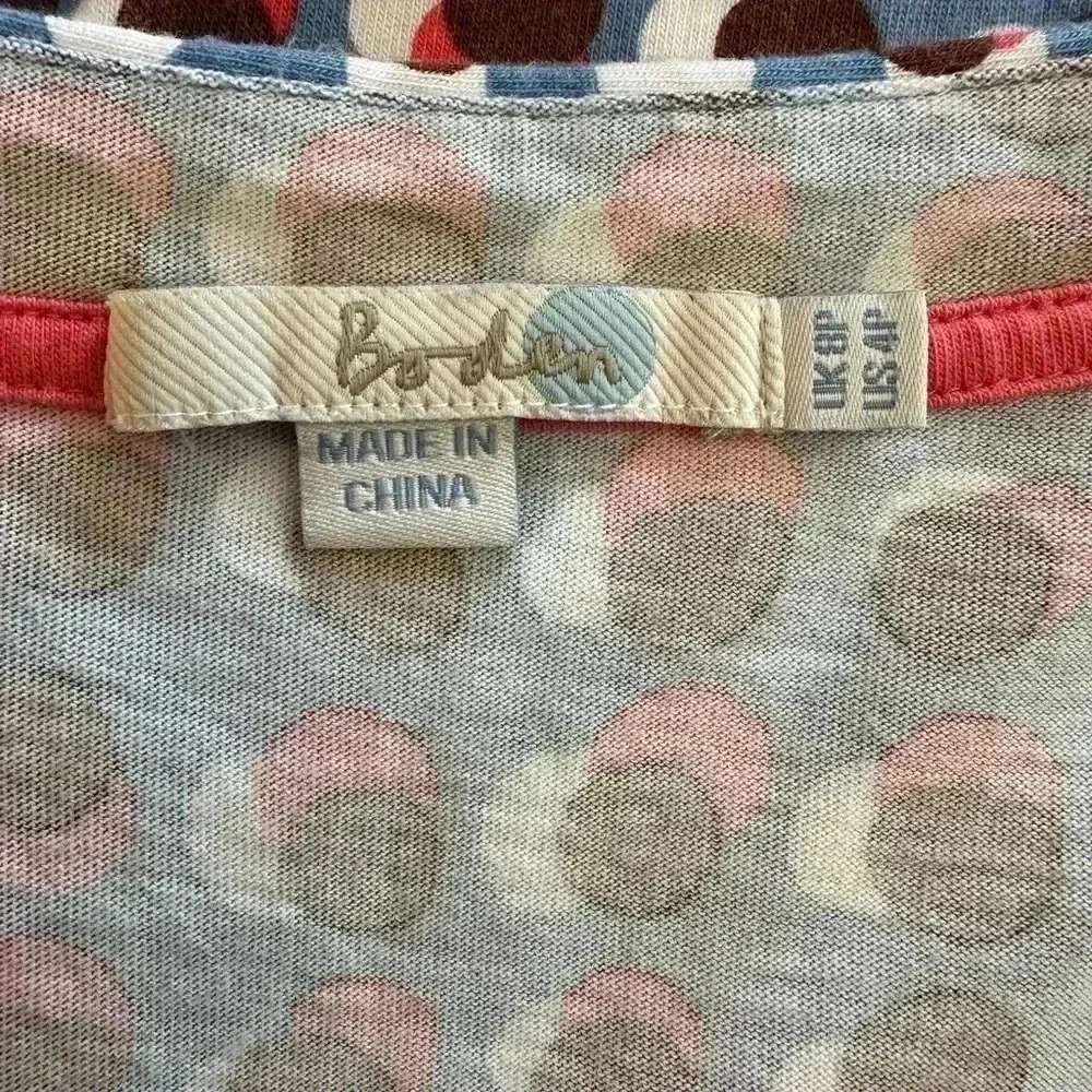 Boden Driftwood Sienna Dress Size 4P Casual Beach Vacation Comfort - Picture 2 of 5